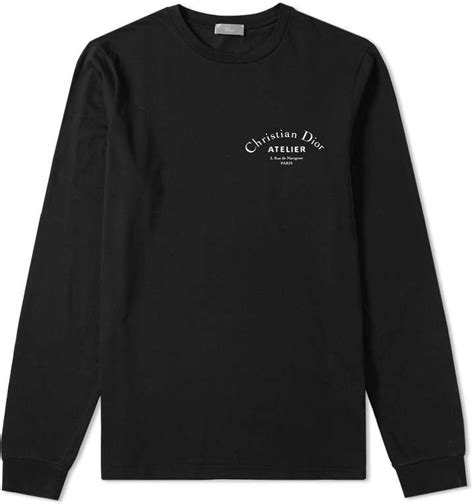 dior t shirt long sleeve|christian dior long sleeve shirts.